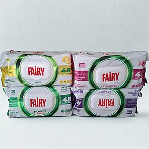 Fairy - șervețele umede universale de curățare